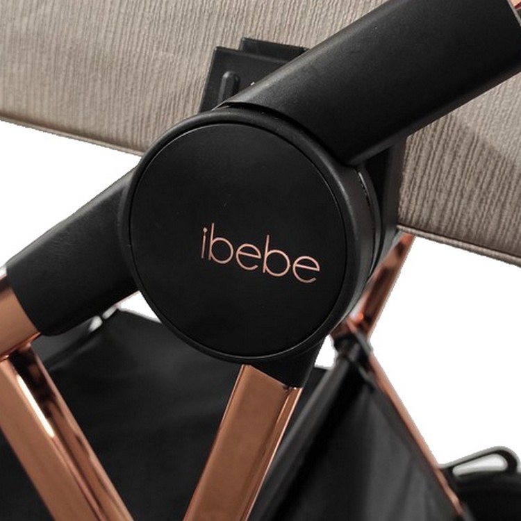 ibebe PRO kočík, detský kočík 2v1 PRO 01 BLACK Ibebe PRO model