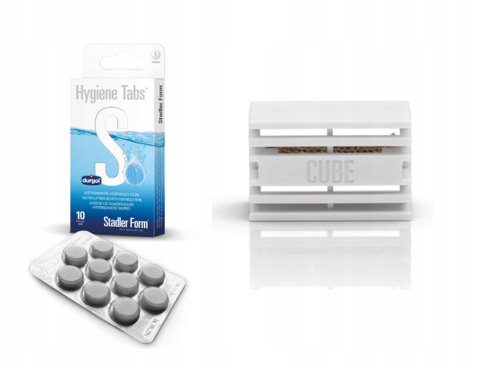 Kostka Uzdatniająca Wodę Tabletki Higienizujące Do Nawilżaczy Stadler For