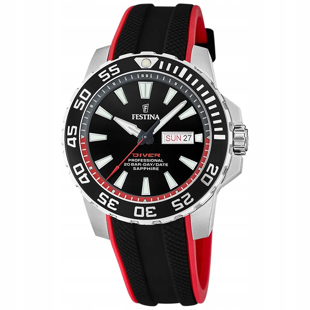 Pánské Hodinky Festina F20662-3 černé pouzdro, černý řemínek