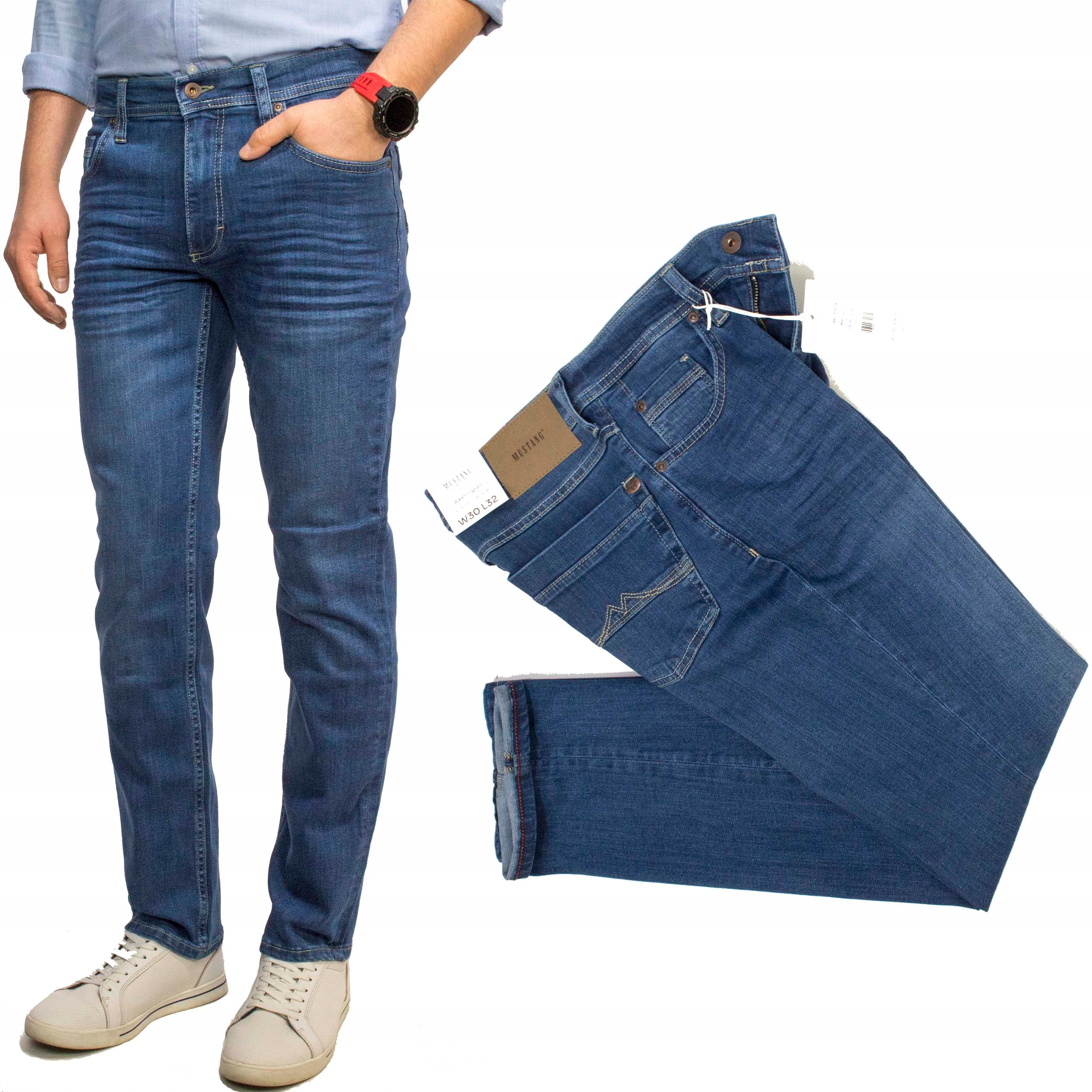 Mustang Washington Sky 783 pánské džíny regular rovné W40 L34