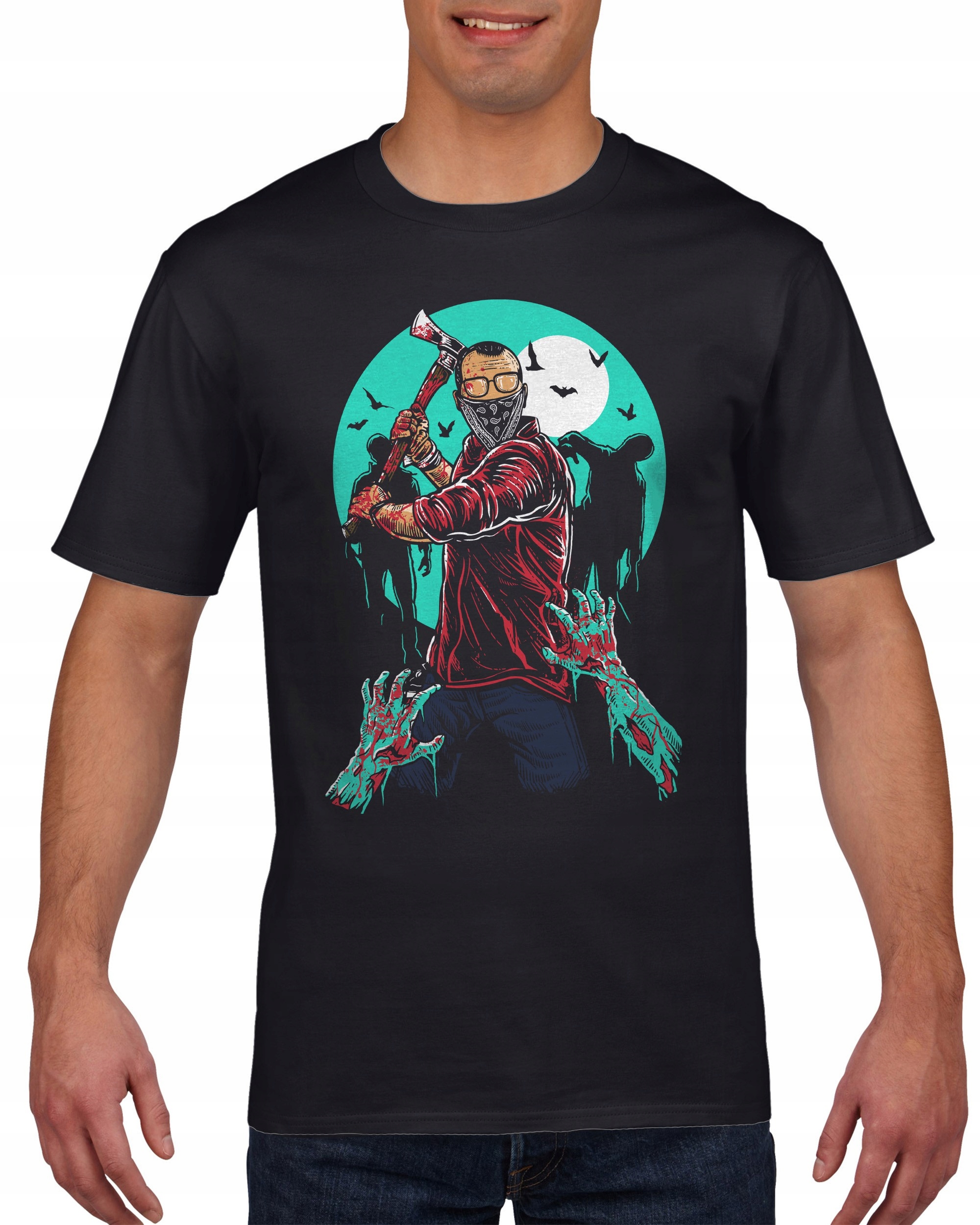 

Koszulka męska Zombie Killer Pogromca Zombie c XL