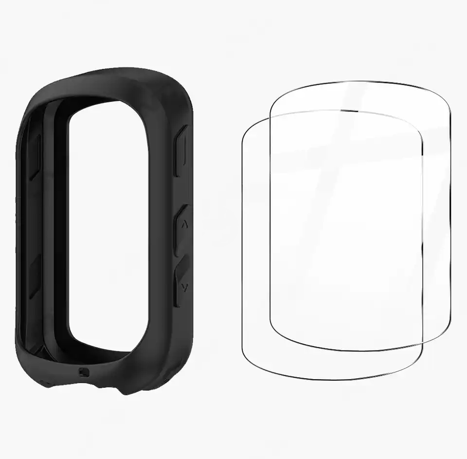 Etui Silikonowe do licznika nawigacji GARMIN EDGE 540 840 Solar + 2 szkła