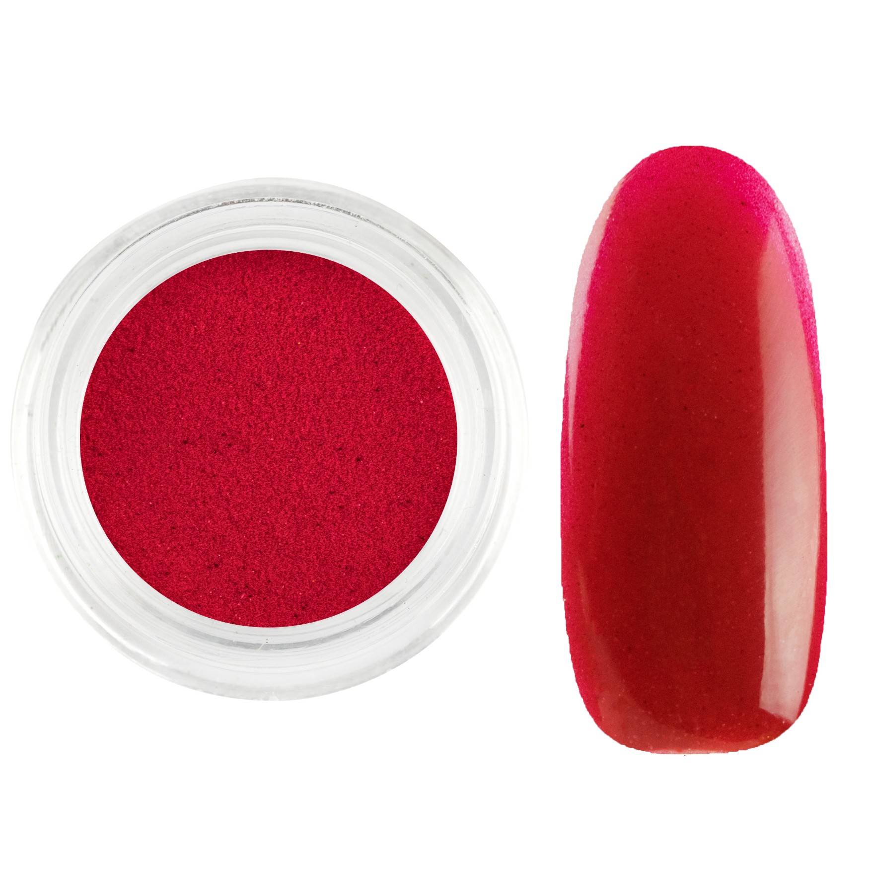 AKRYL w słoiczku do zdobień 15 satin red