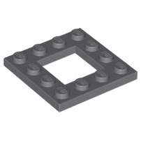 

Lego 64799 Płytka Ramka 4x4 szara ciemna Nowa (2g)
