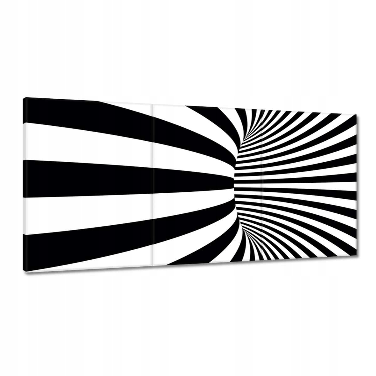 Obrazy 180x90 Abstrakcia čiernobiela