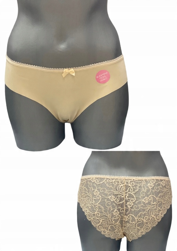 

Majtki damskie koronkowe beżowe Molino L-XL 40 42