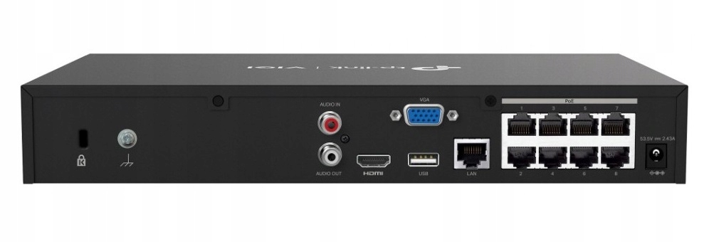 Rejestrator 8-kanałów TP-LINK 1TB PoE NVR1008H-8MP
