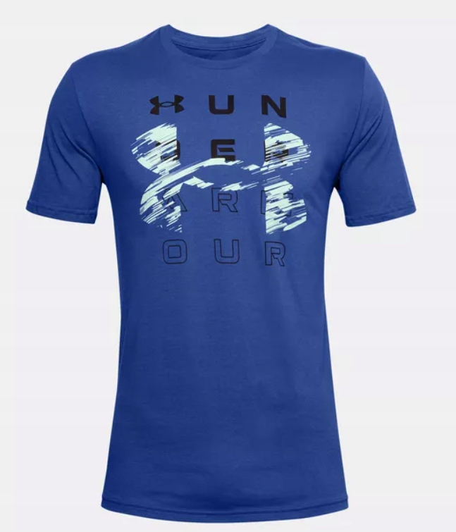 

Męska koszulka Under Armour Rhythm Ss S Niebiesk