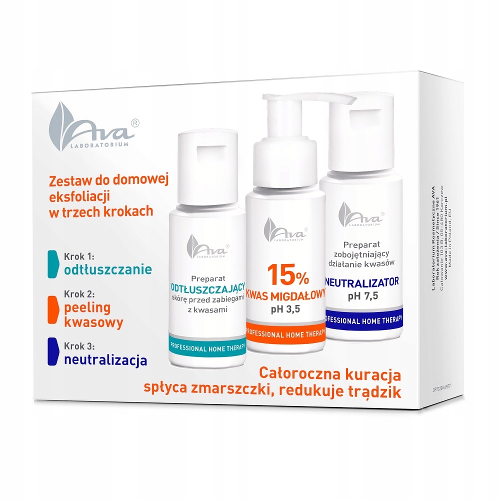 Ava Laboratorium Professional Home Therapy sada pro domácí exfoliaci