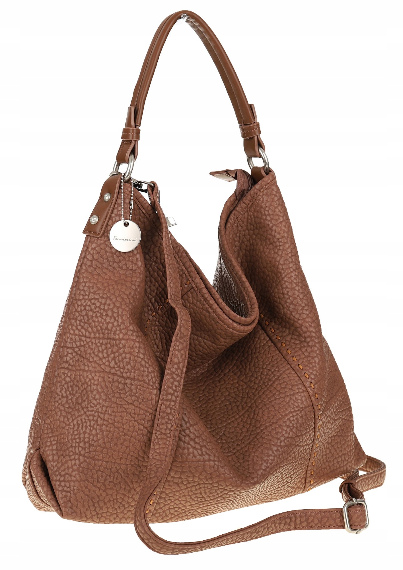 Tommasini Dámská kabelka italské značky Kabelka Přes Rameno Shopper 35101 Stone