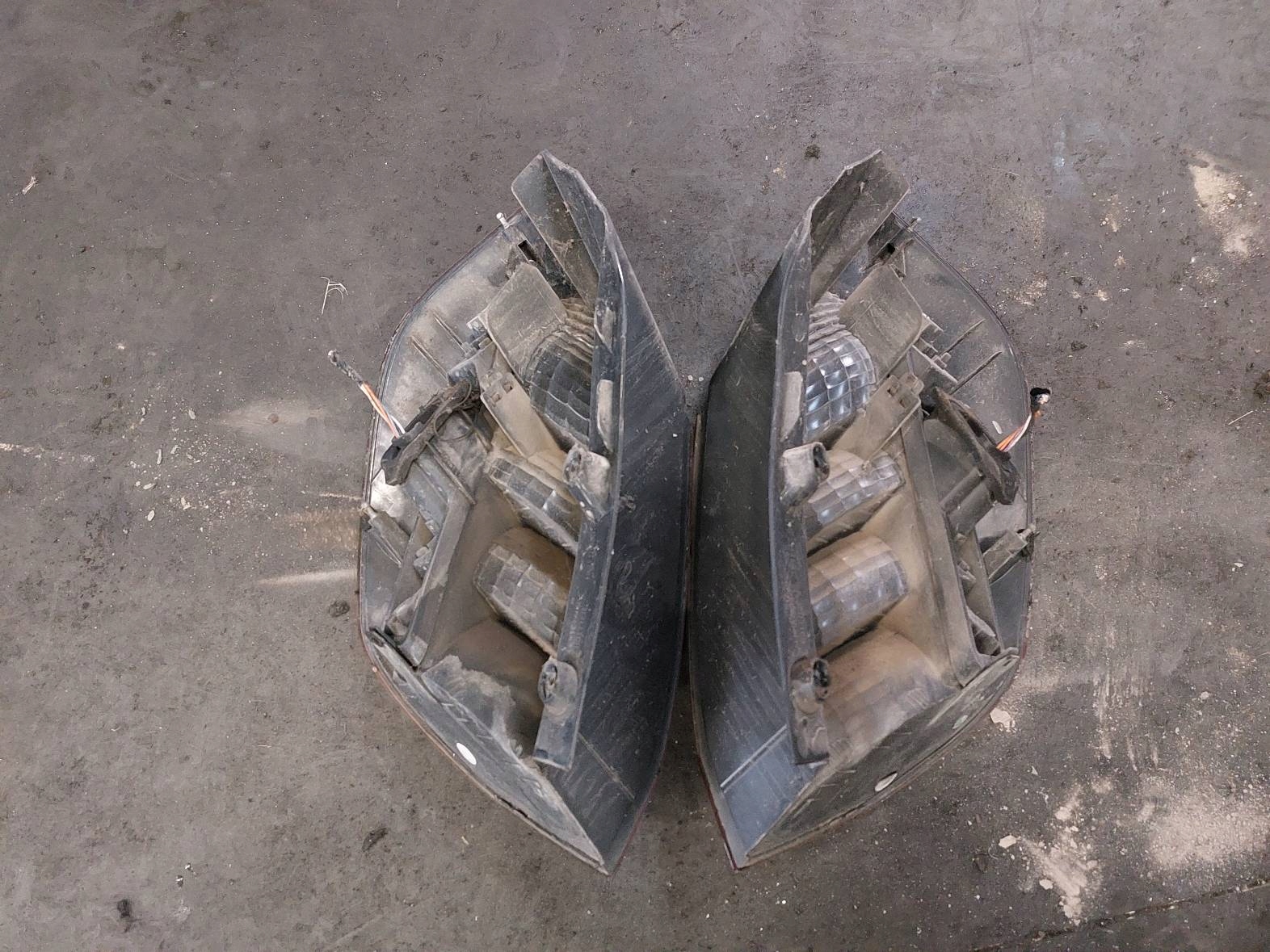 complete rear part RENAULT SCENIC II NV632 trunk door boot without windows bumper