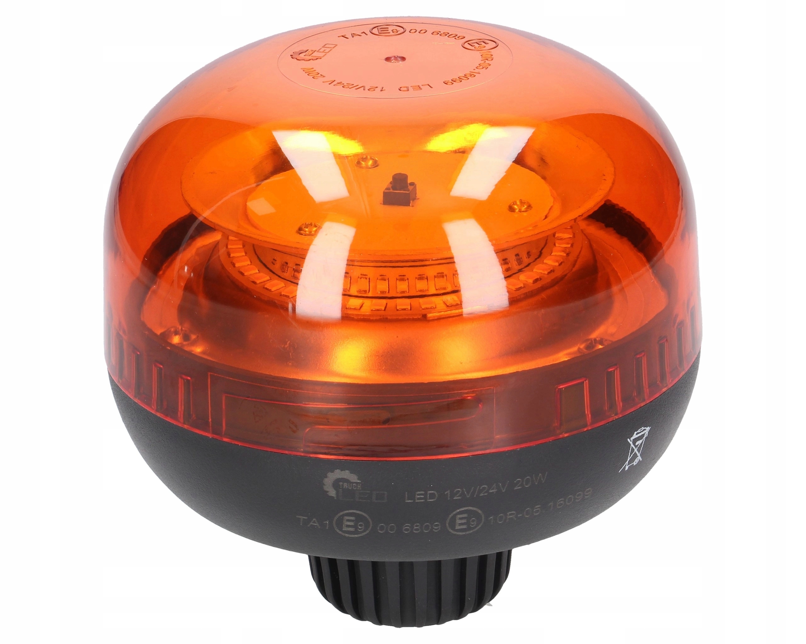 výstražný blesk kohout Led 12/24V třpí