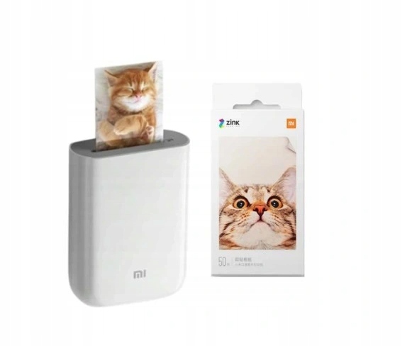 XIAOMI DRUKARKA DO ZDJĘĆ Z TELEFONU SMART PAPIER Model MI PORTABLE PHOTO