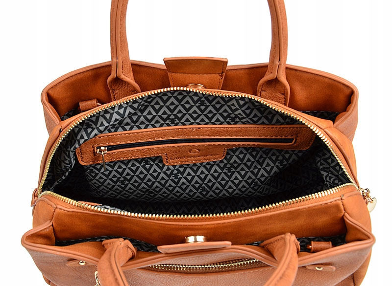 LULU TORBA torebka Damska 2w1 Worek Listonoszka Cechy dodatkowe kieszonka na telefon