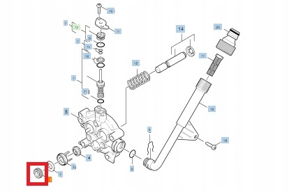 KARCHER pierścień uszczelniający 12x20x5,3/2,8 K 5 K 6 K 7 HD HDS EAN (GTIN) 4002667186987