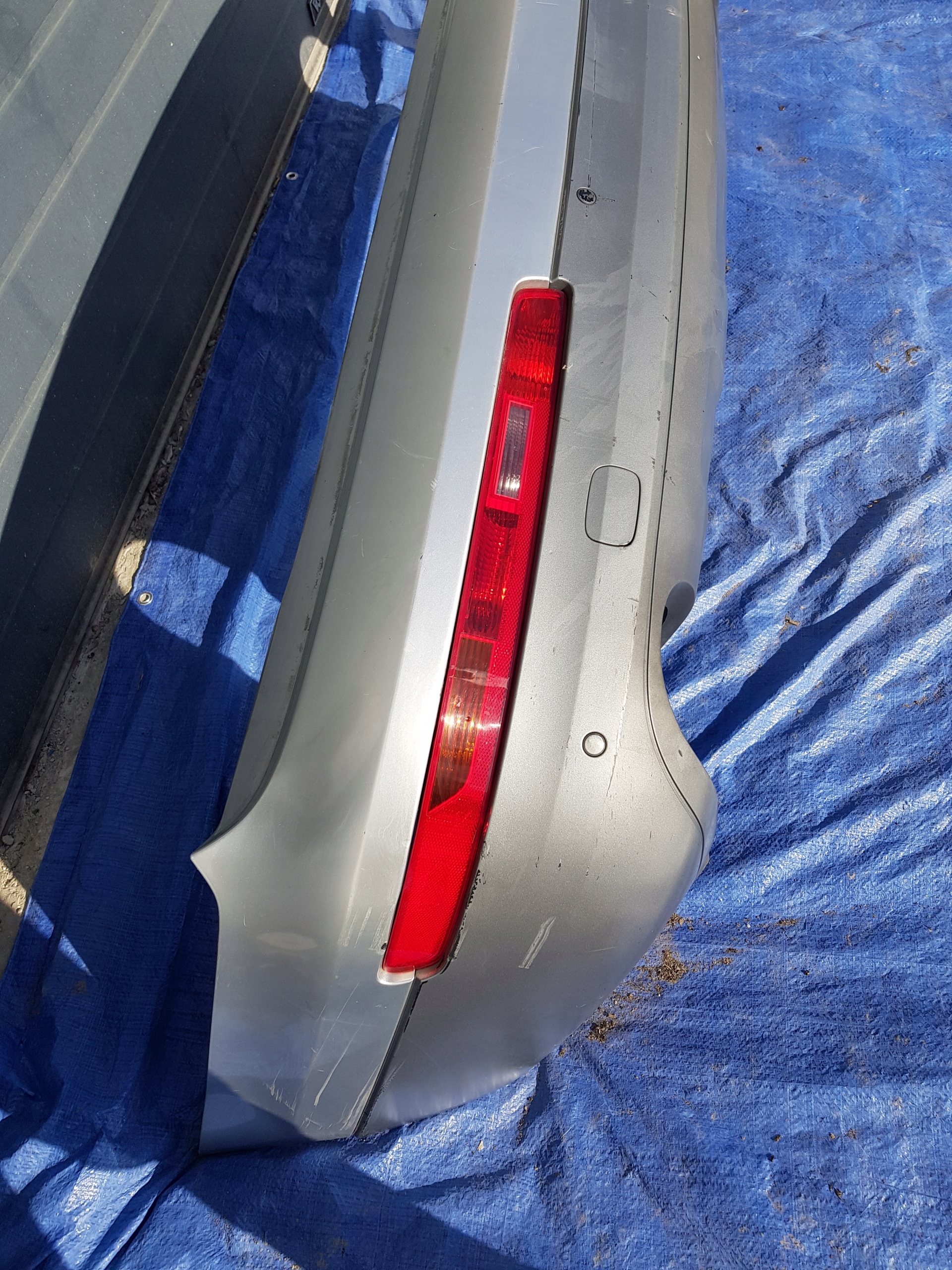 bumper rear part rear AUDI Q7 4L PDC