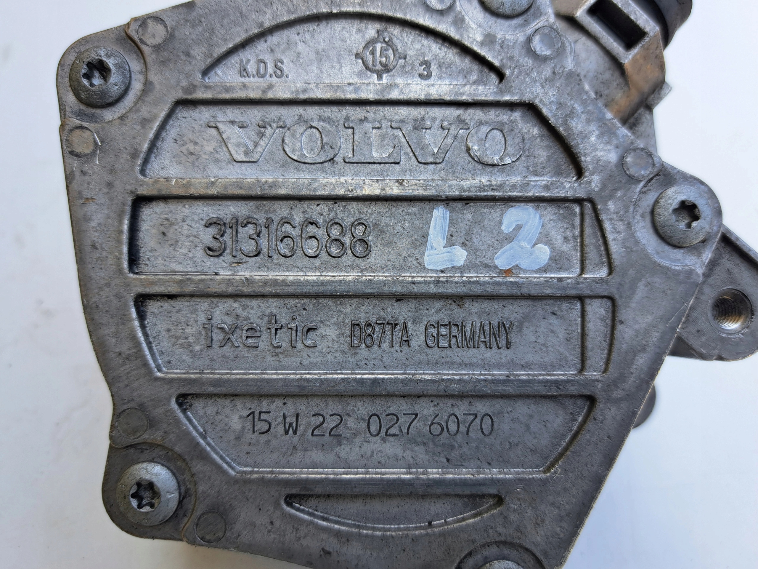 VOLVO 31316688 pump vacual WAKUM VACUM