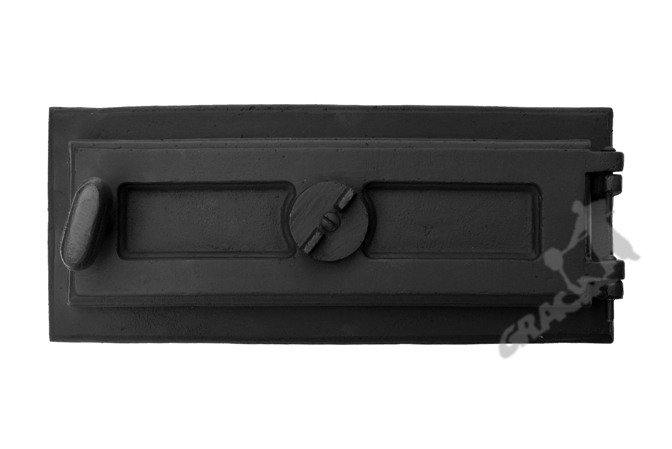 DRZWI F3 PRAWE -16X38CM DRZWI POPIELNIKOWE ŻELIWNE