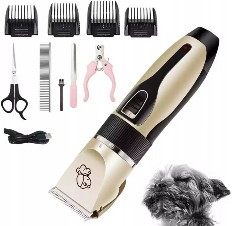 

Maszynka Do Strzyżenia Psów Kotów Zwierząt Zestaw