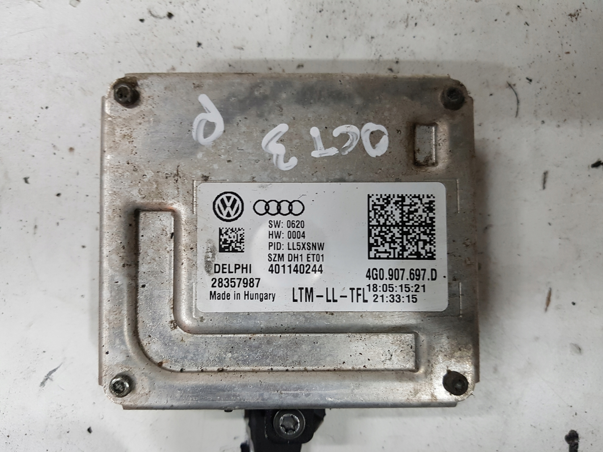 4G0907697D - OCTAVIA 3 III AUDI A4 A6 A5 светодиодный модуль инвертор