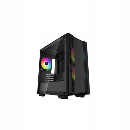 Deepcool skříň CC360 Argb MiniITX 3x120 Argb fan Usb 2.0 Usb 3.0