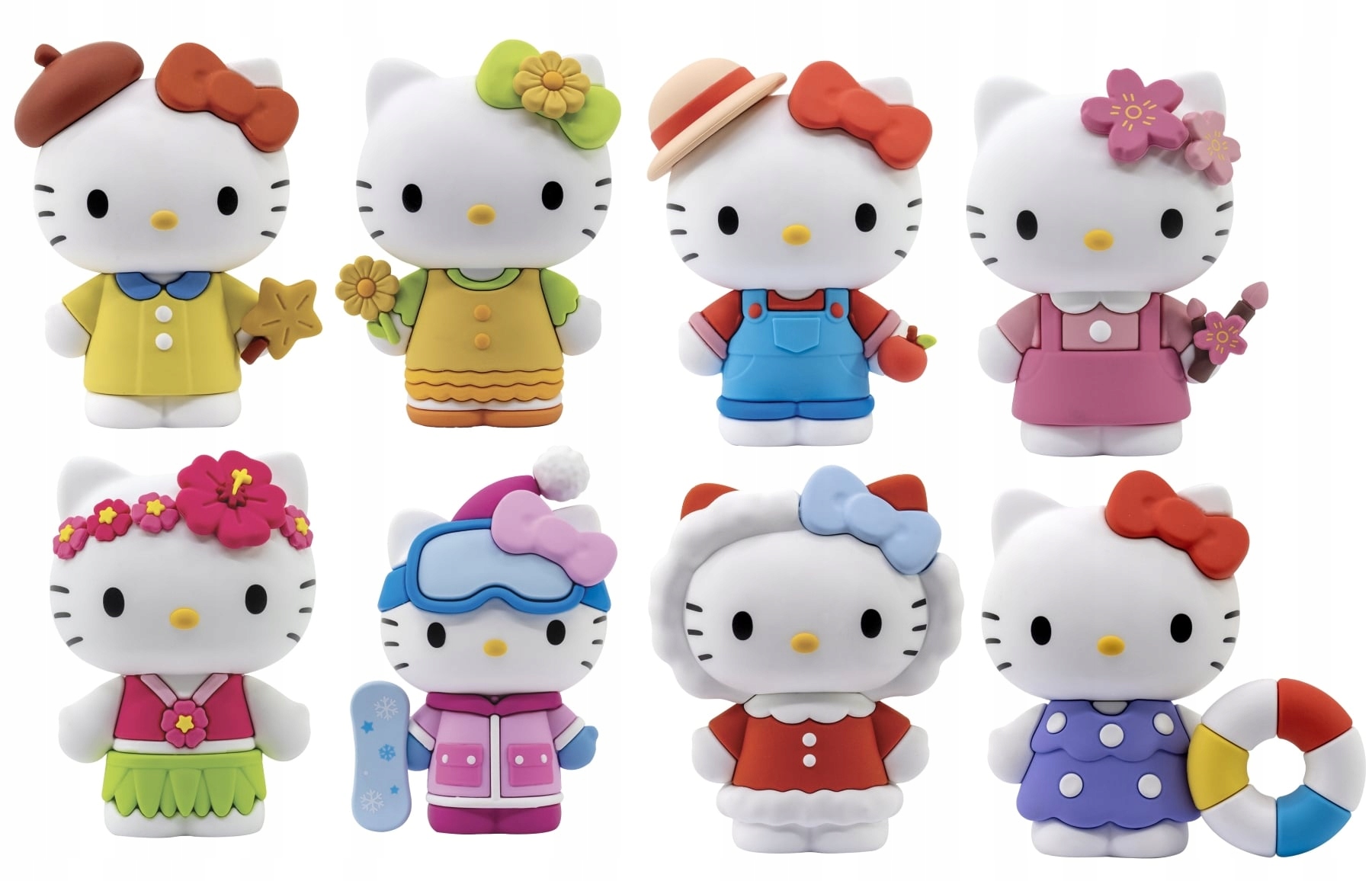 Hello Kitty Série Čtyři roční období Sortiment 12 figurek 7 cm Blind Box