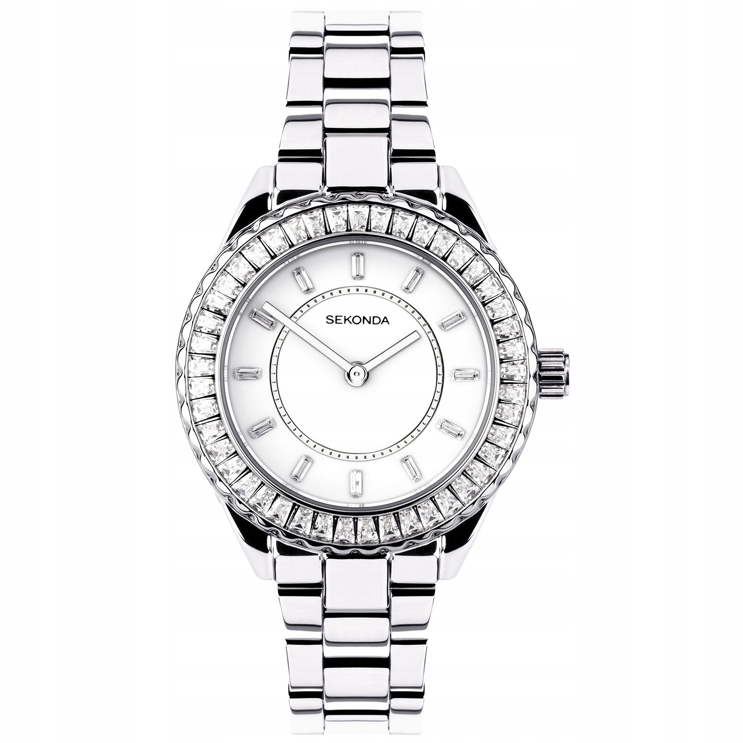 Dámské hodinky Sekonda 40670 Zirkony stříbrné