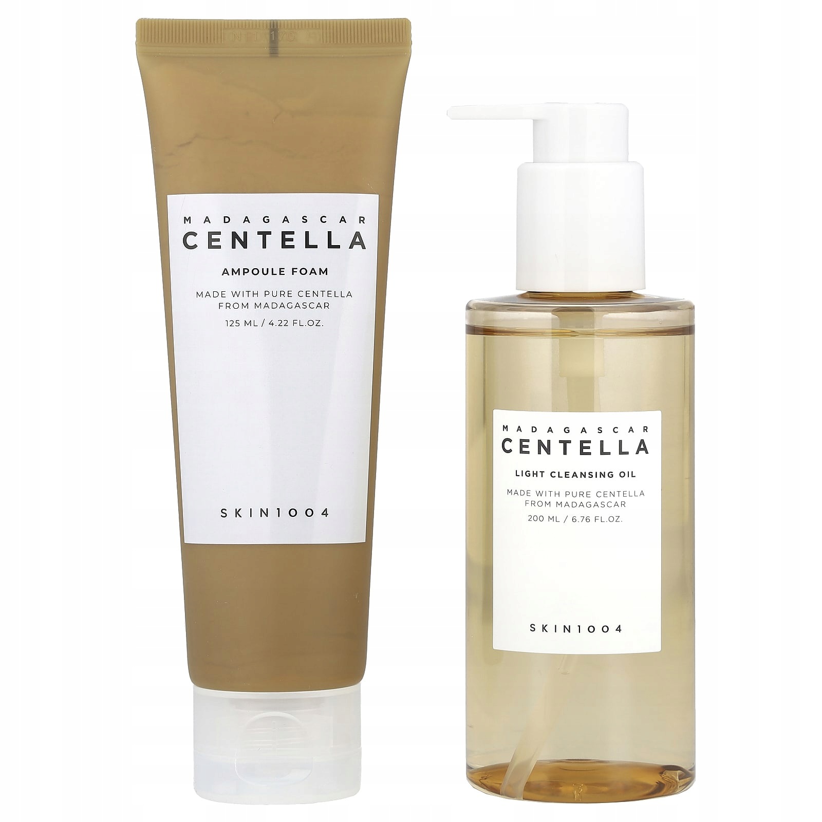 Zestaw do oczyszczania olejek 200mlpianka SKIN1004 Double Cleansing