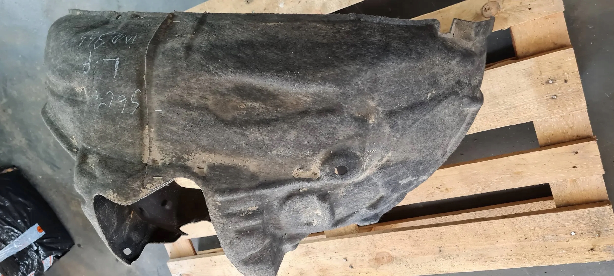 S6 C7 4G A6 LIFT mudguard left left front MATERIAL ORG 4G0821133G