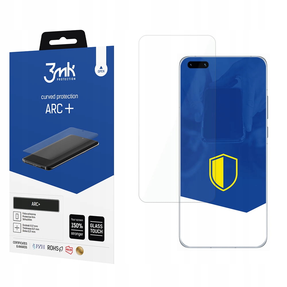 

Folia 3mk na cały ekran do Huawei Mate 40 Pro Arc+