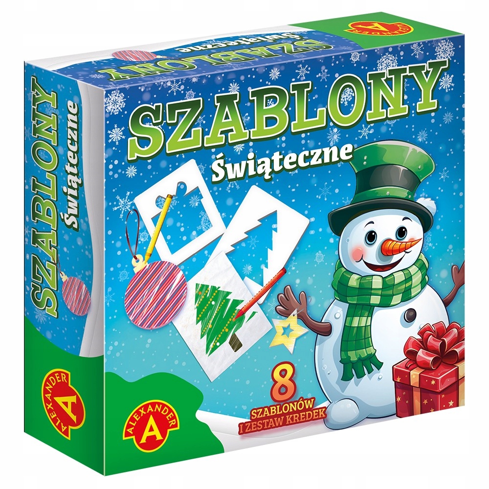 SZABLONY ŚWIĄTECZNE BAŁWANEK ALEXANDER EAN (GTIN) 5906018027983
