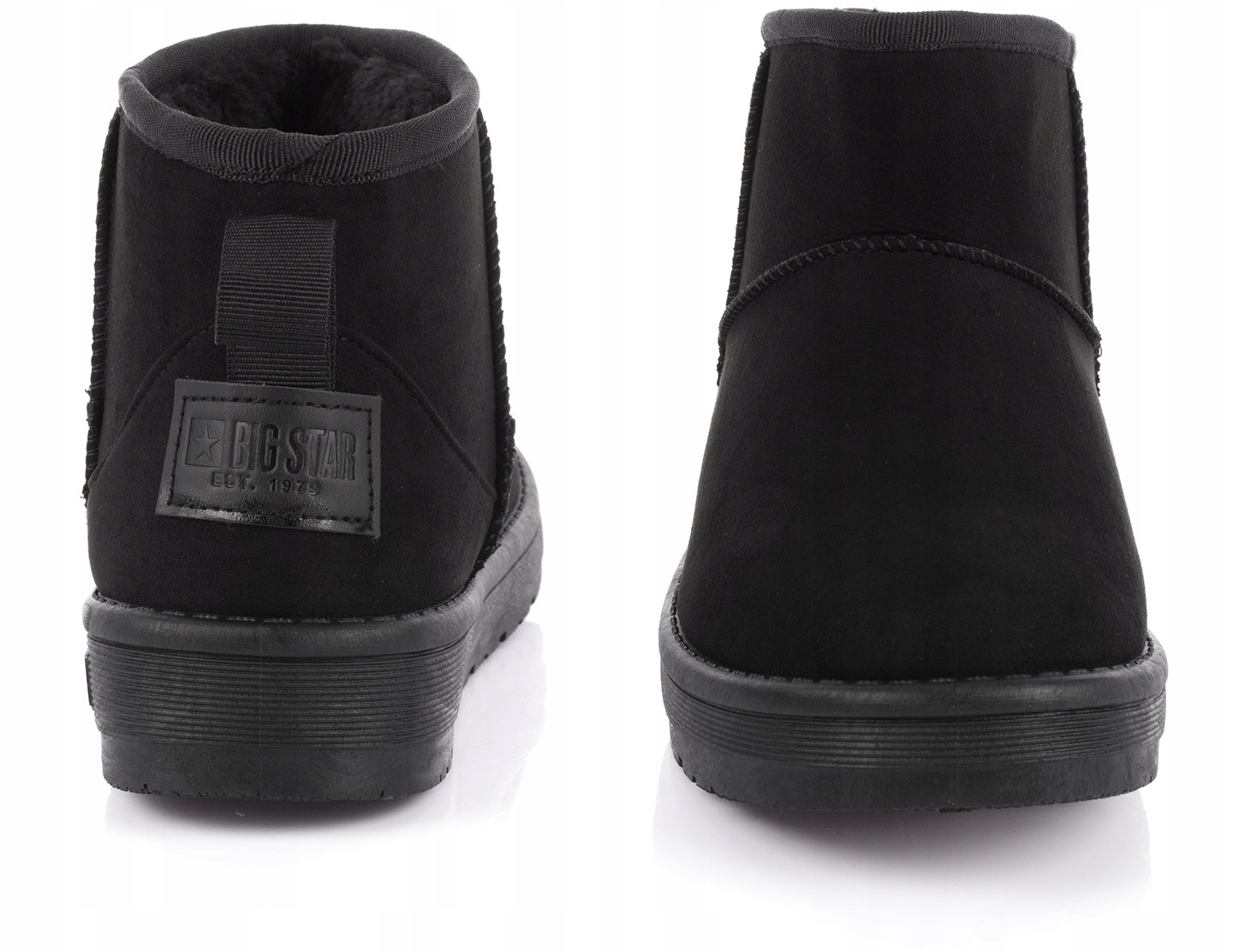 BIG STAR BUTY BOTKI ŚNIEGOWCE OCIEPLANE FUTERKIEM DAMSKIE CZARNE r. 37 Rozmiar 37