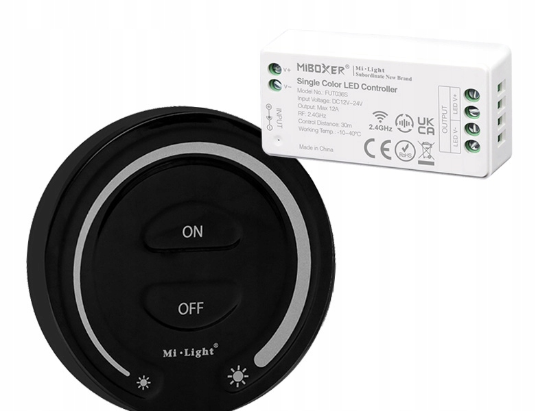 STEROWNIK naścienny MILIGHT ŚCIEMNIACZ LED MONO