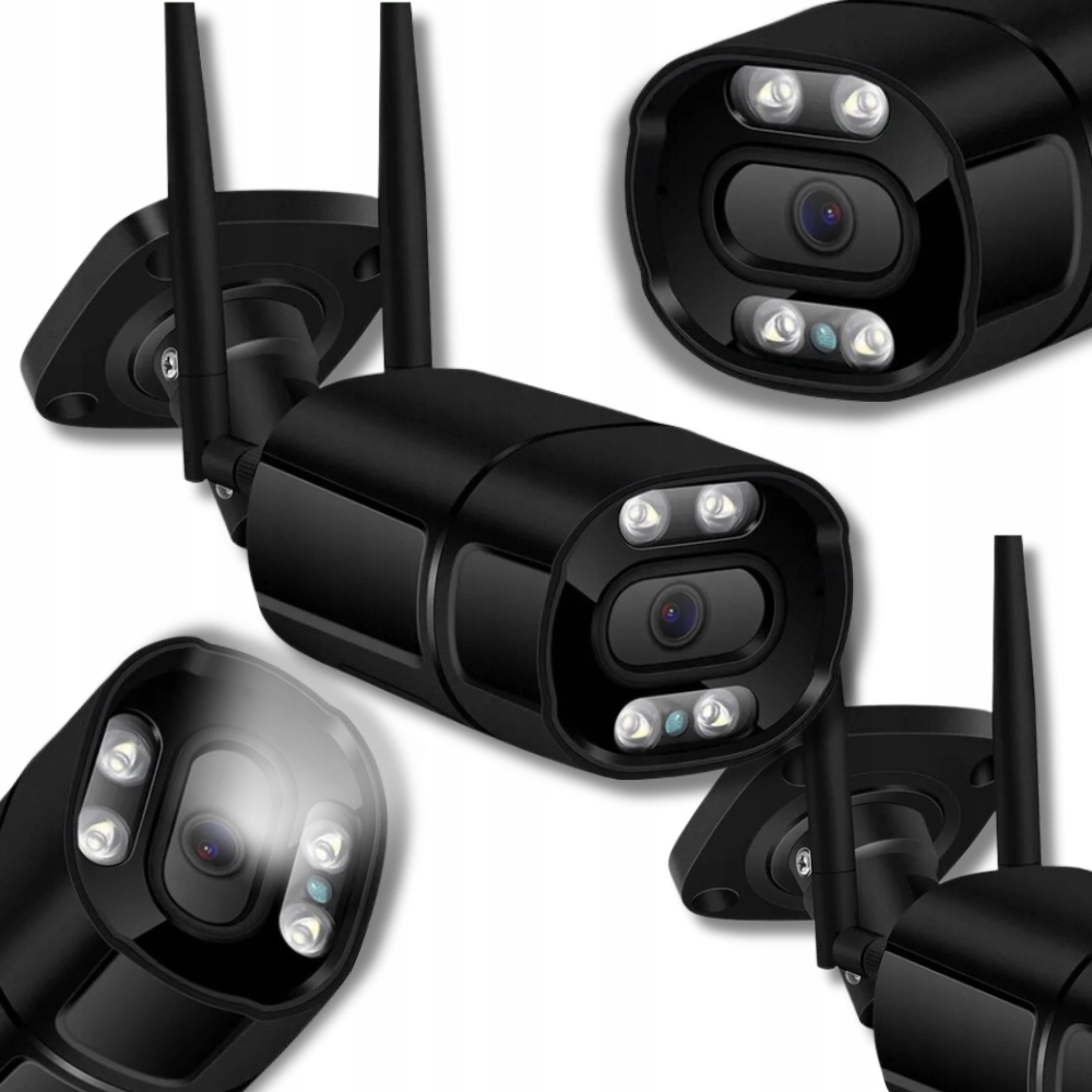 ATRAPA KAMERY ZEWNĘTRZNEJ CZARNA SZTUCZNY MONITORING REPLIKA FAŁSZYWA