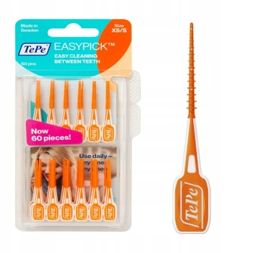 

Tepe Easy Pick Xs/s Pomarańczowe Wykałaczki 60 szt