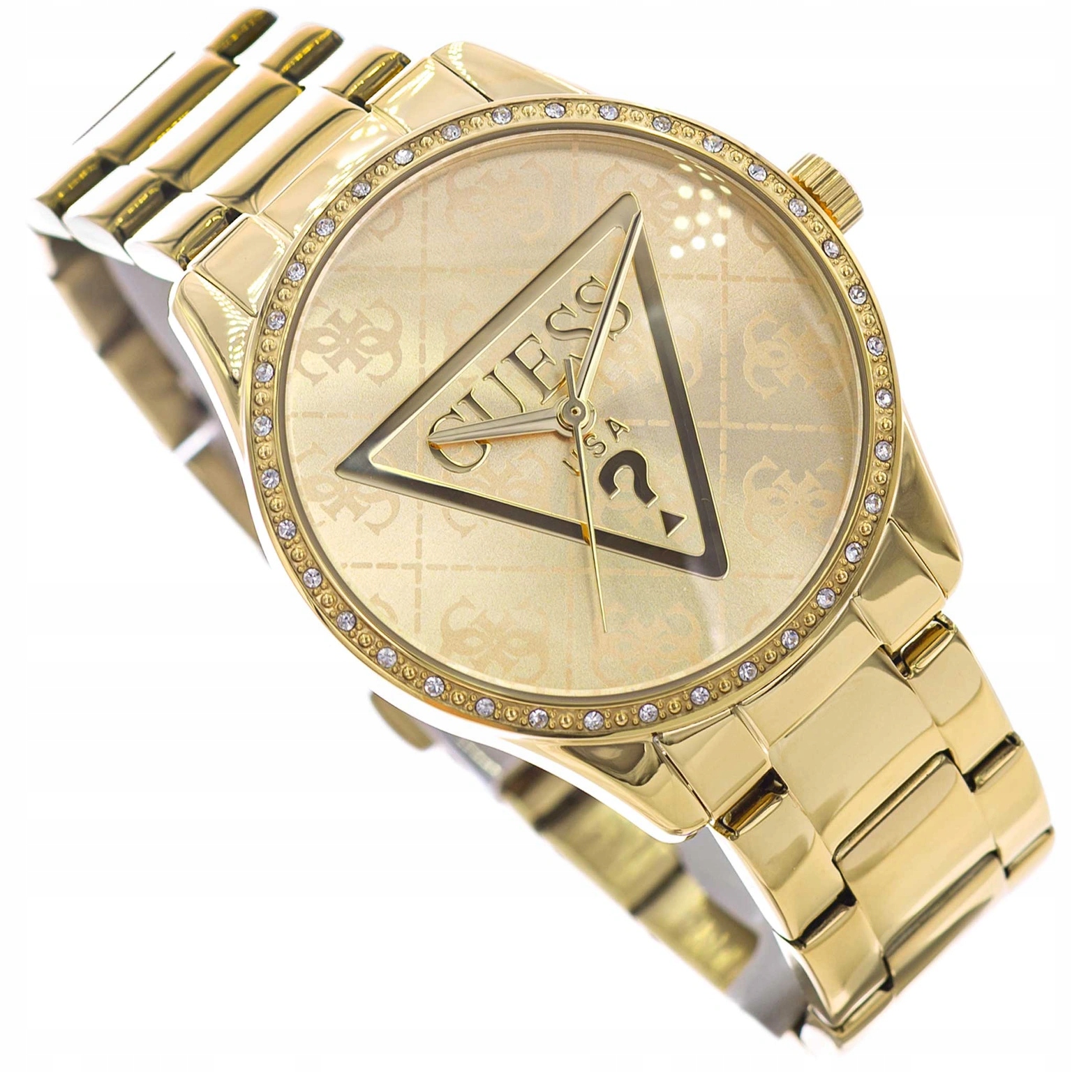 Dámské Hodinky Guess GW0987L2 Roxy Glamour Zlaté Na Náramku