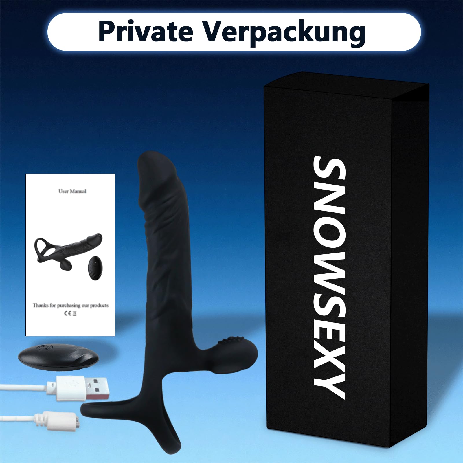 ANALVIBRATOREN Zestaw Wibratorów Dla Mężczyzn Z 7 Trybami Wibracji — miniatura 8
