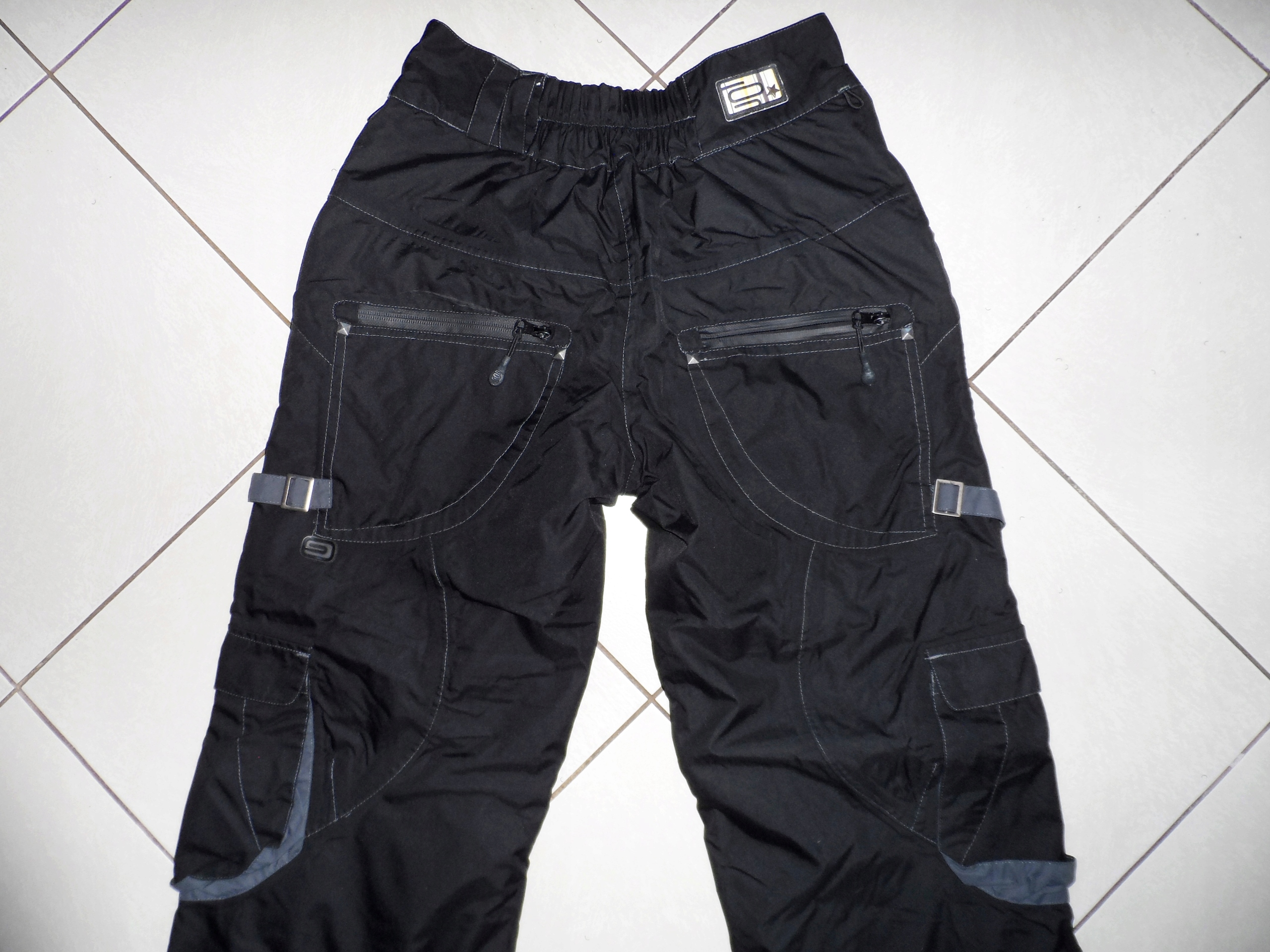 FOG jak NOWE CZARNE suuuper SPODNIE NA ŚNIEG r M na170 Kolekcja ZIMOWA