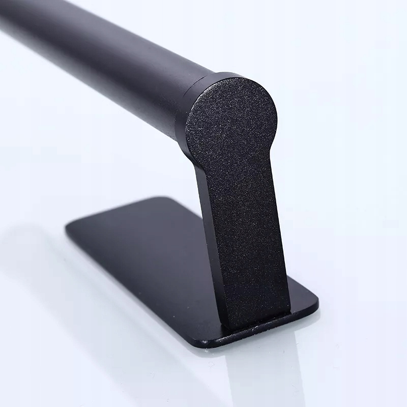 UCHWYT WIESZAK NA RĘCZNIK PAPIEROWY KUCHENNY MAT Kolor czarny