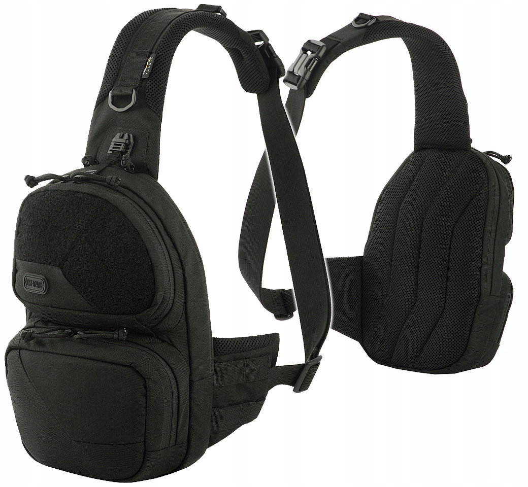 Taška přes rameno taktická taška M-Tac Buckler Elite černá