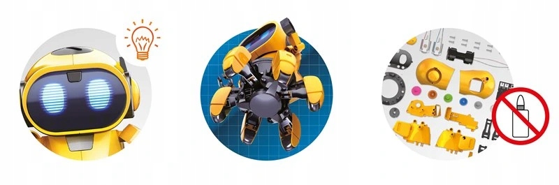 Robot TIBO - elektronická stavebnica Postava/Rozprávka žiadny