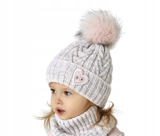 

Czapka Golf Komin Ciepły Komplet Zimowy 44 46 48