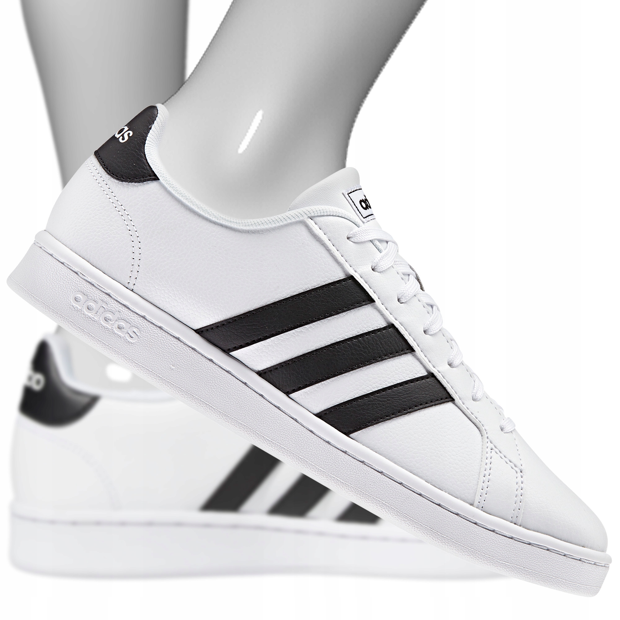 

Buty Męskie Adidas Skóra Trampki F36392 44