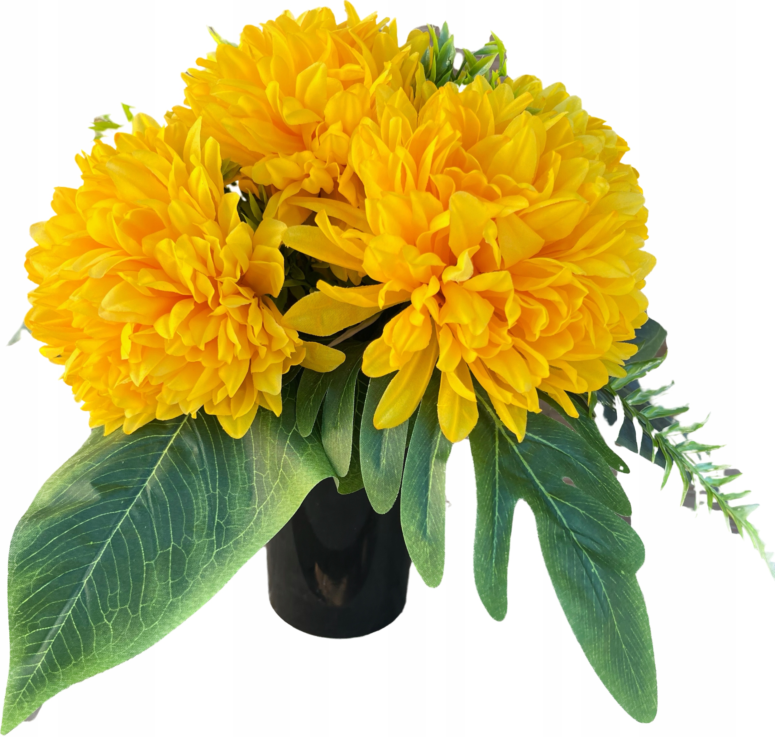 Bukiet Stroik Kompozycja chryzantemy na cmentarz Marka FM