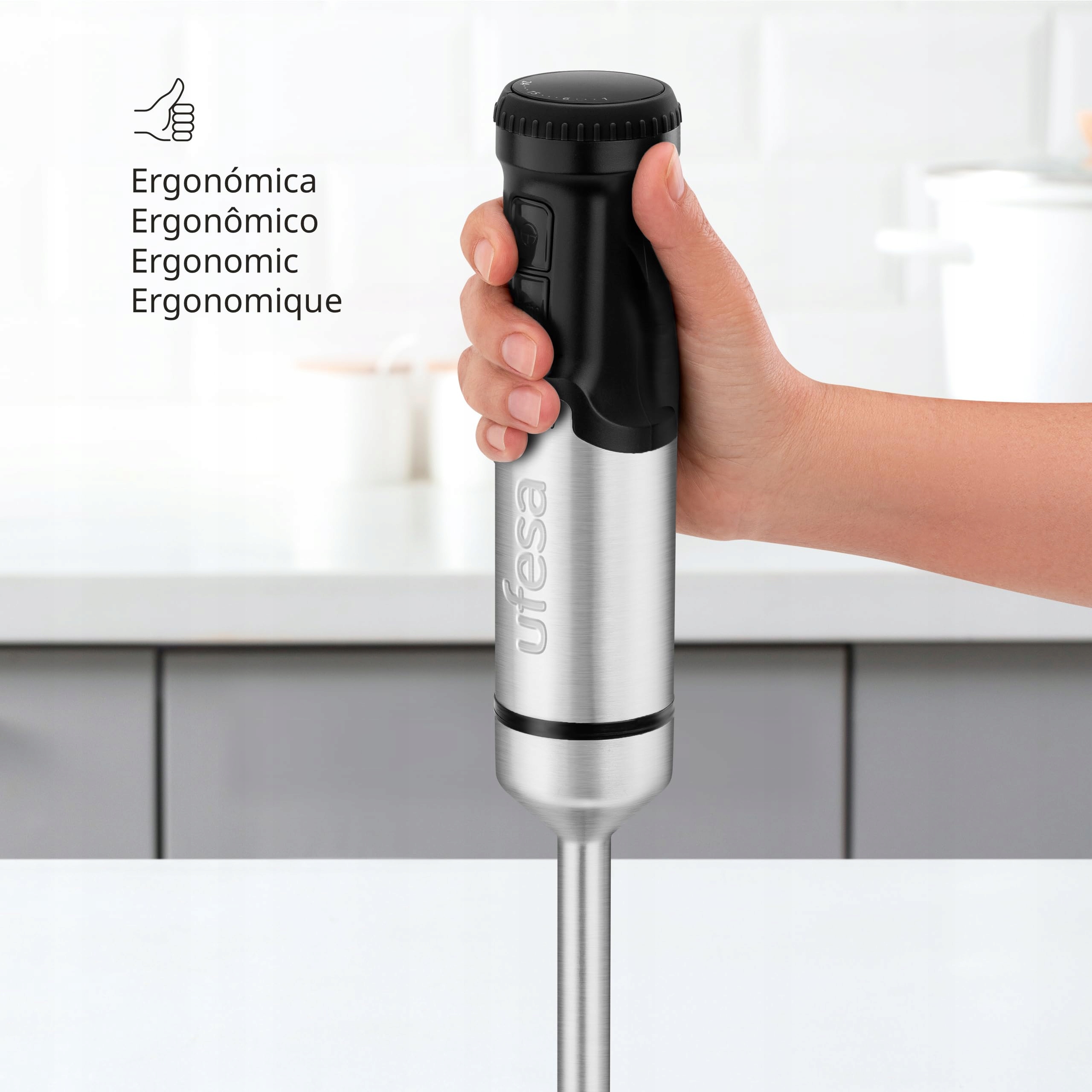 UFESA Galaxy Blender 1200W Turbo 4 Blades BPA Free — miniatura 2