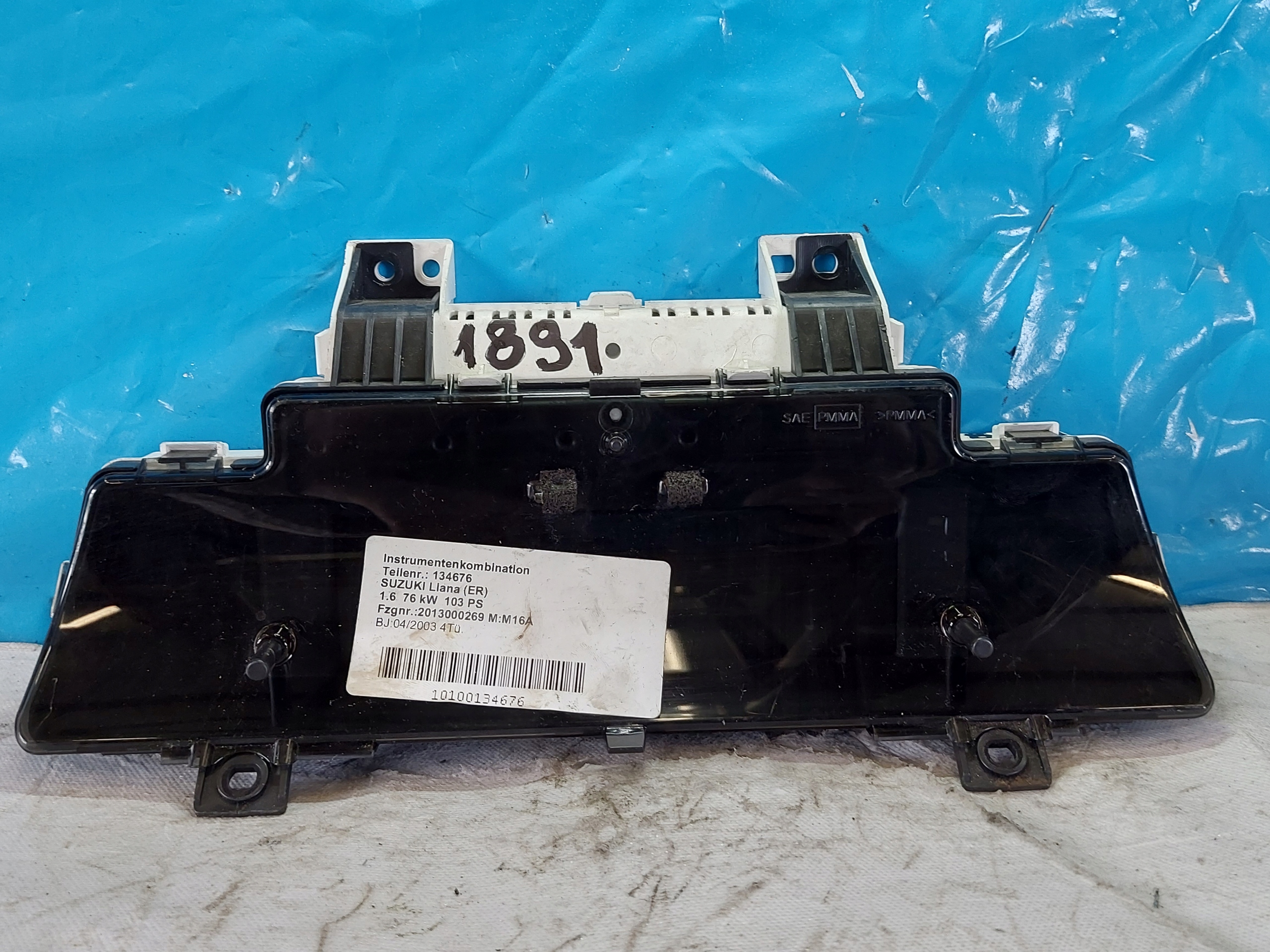 dials clock SUZUKI LIANA 1.6 B 341105G0