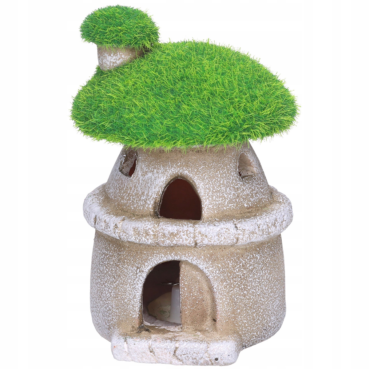 

Figurka Ogrodowa Domek Grzybek Ceramiczny Led