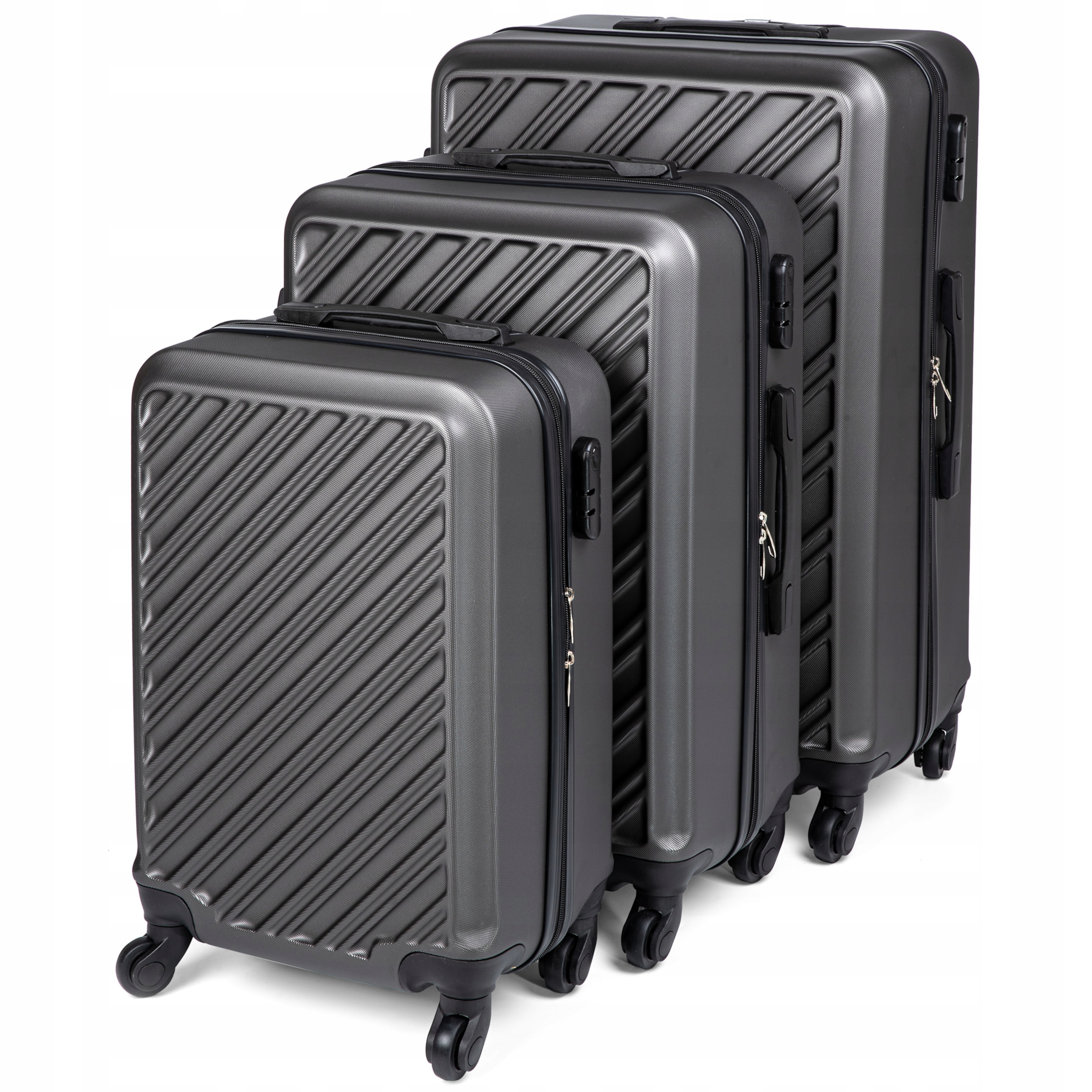 Sada Kufrů Cestovní Velká Střední Kabinová Heyo Na Kolečkách, Zavazadla