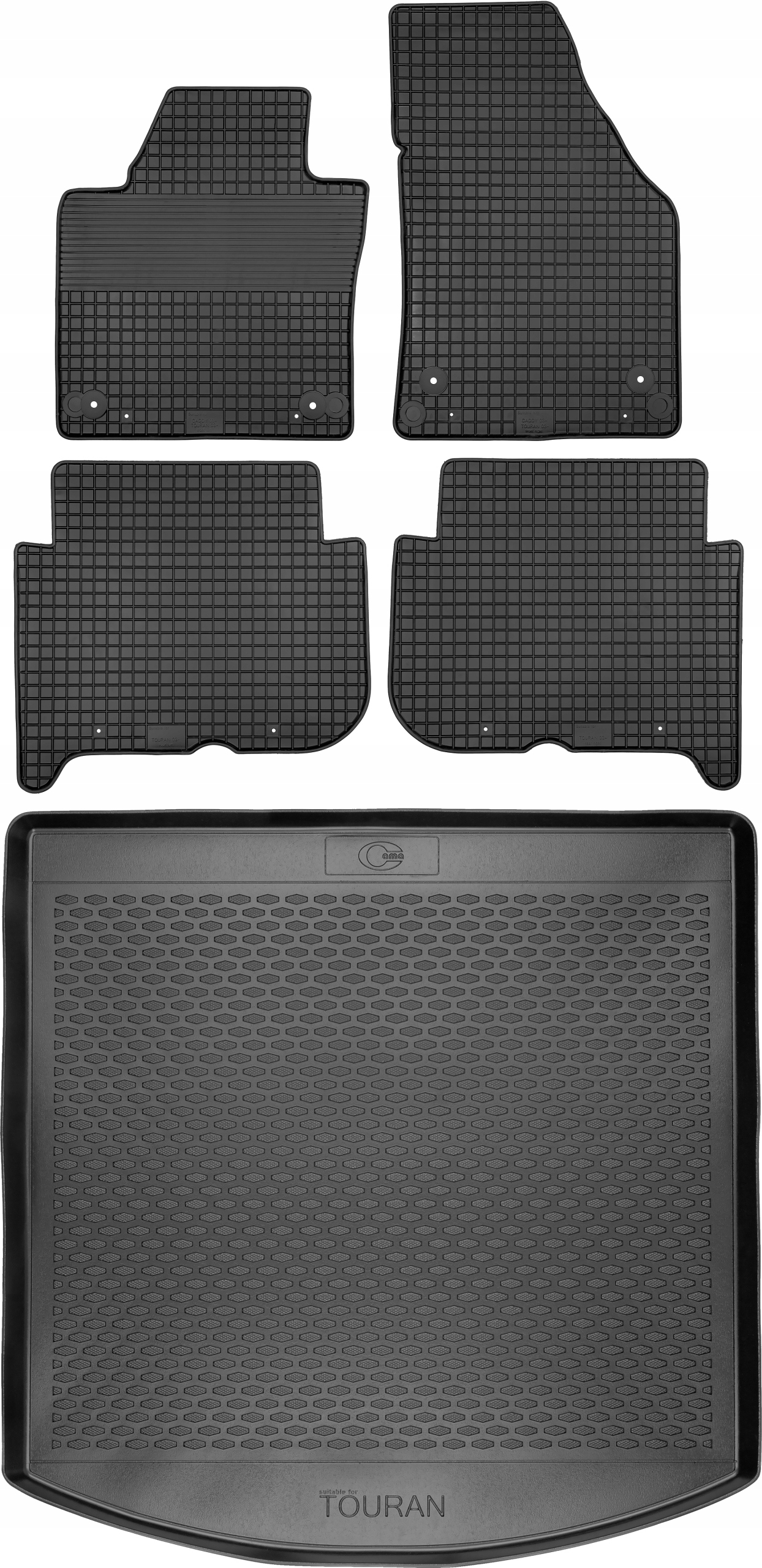

Wycieraczki samochodowe do Volkswagen Touran 03-15