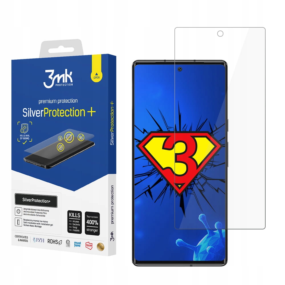 

Folia 3mk SilverProtection+ do Pixel 6 Pro 5G